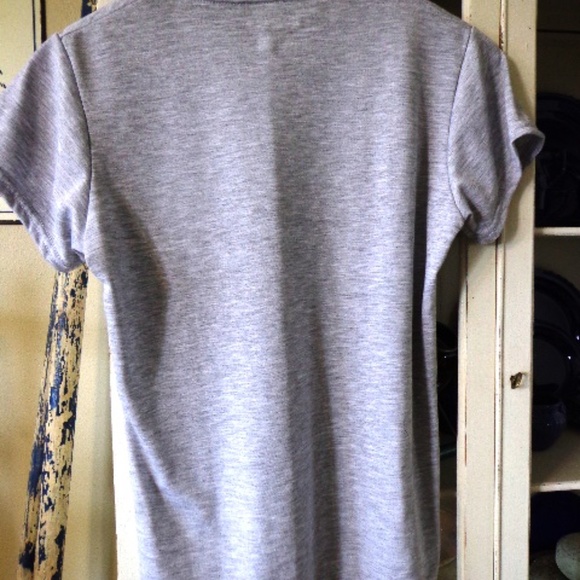 T-Shirt W's Sz S NWOT WICKERS Gray Heather - Picture 6 of 8